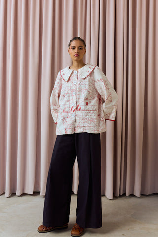 Chart of Africa Jacket