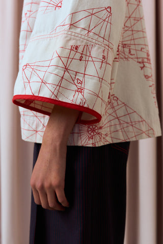 Chart of Africa Jacket