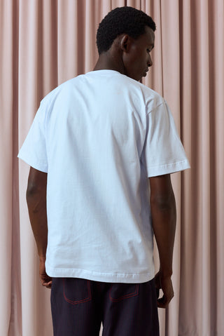 White Embroidered Tshirt