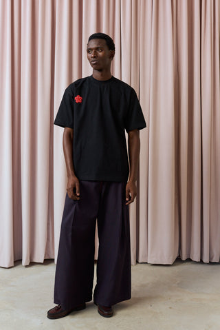 Midnight Embroidered  T-shirt