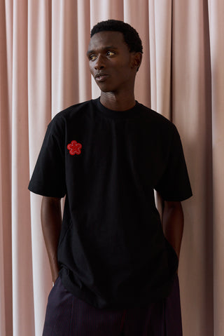 Midnight Embroidered  T-shirt