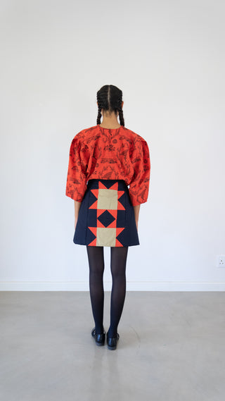 Angela Patchwork Skirt